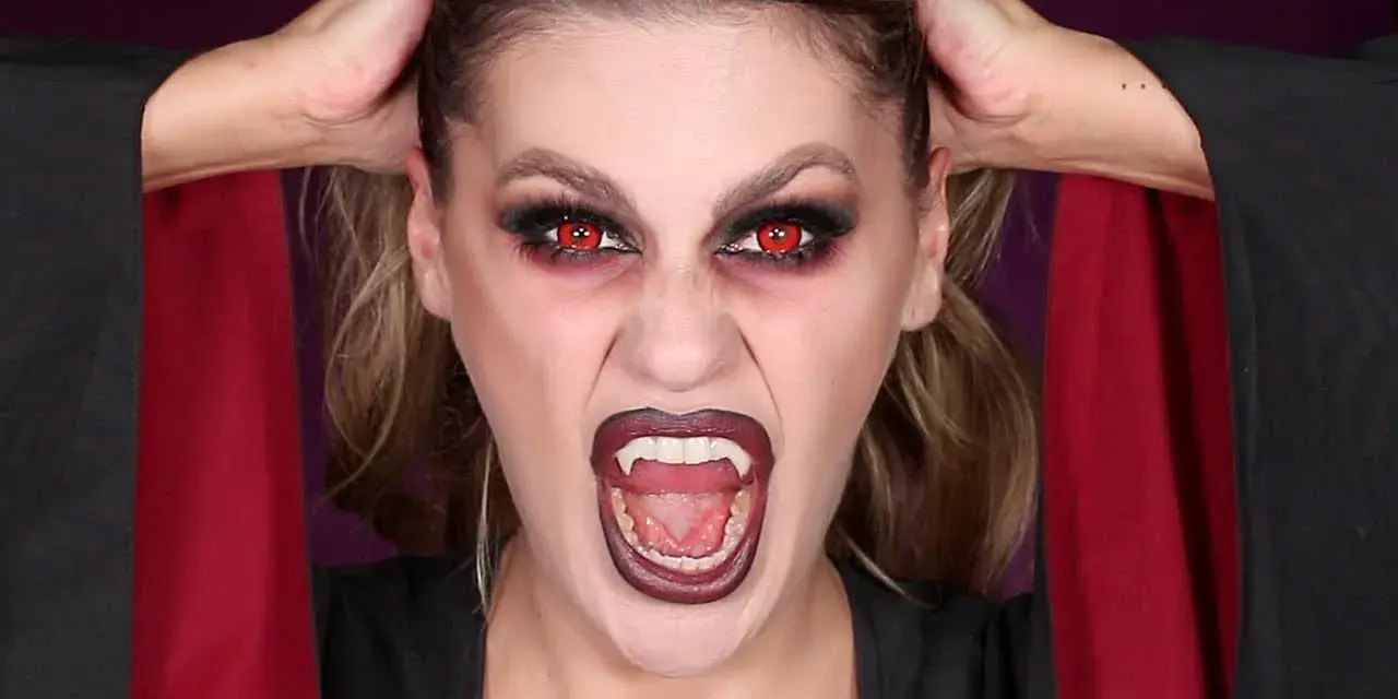 Vampir-Make-up: Meistere den Look von Blässe bis Blut!