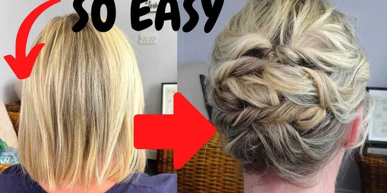 Hochsteckfrisuren kurze Haare: 10+ Looks & Tricks, die begeistern!
