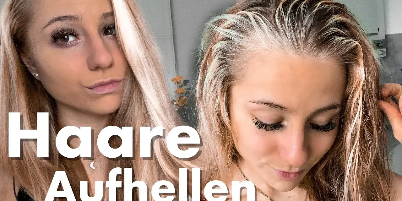 Natürlich Haar aufhellen: Geht das wirklich ohne Schaden?