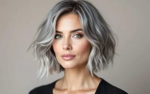 Graue Haare rocken: Flotte Frisuren, Pflege & Styling-Tipps
