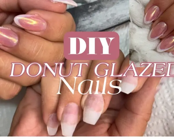 Perlmutt-French Nägel: Glazed Donut Look & DIY-Anleitung für Zuhause