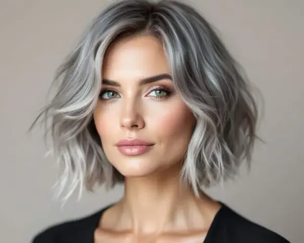 Graue Haare rocken: Flotte Frisuren, Pflege & Styling-Tipps