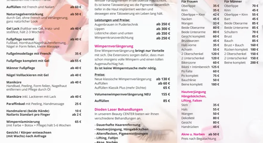 Nagelstudio & Kosmetik: Trends, Preise, Qualität Ihr Beauty-Guide