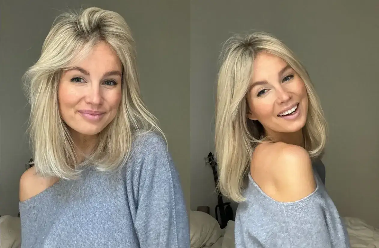 Zdjęcie Long Bob mit Pony: Volumen für feines Haar Mein Friseur-Tipp