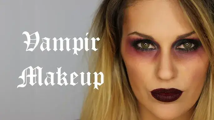 Zdjęcie Vampir-Make-up: Meistere den Look von Blässe bis Blut!