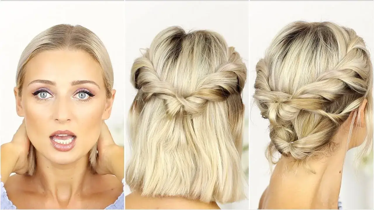 Zdjęcie Hochsteckfrisuren kurze Haare: 10+ Looks & Tricks, die begeistern!